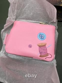 Loungefly Disney Princess Cinderella Gus Gus Sewing Fanny Pack & Coin Pouch New