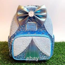 Loungefly Exclusive Disney Cinderella Sequin Mini Backpack (NEW WITH TAG)