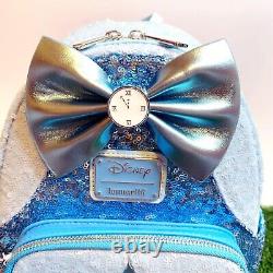 Loungefly Exclusive Disney Cinderella Sequin Mini Backpack (NEW WITH TAG)