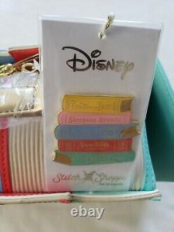 Loungefly Stitch Shoppe Disney Princess Book Leather Handbag Purse Crossbody NEW