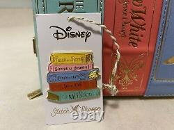 Loungefly Stitch Shoppe Disney Princess Books Leather Handbag LE