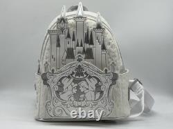 Loungefly WDBK3074 Disney Cinderella Happily Ever After Backpack White New