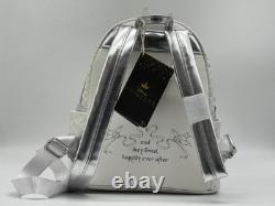 Loungefly WDBK3074 Disney Cinderella Happily Ever After Backpack White New