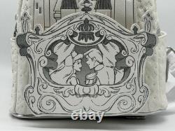 Loungefly WDBK3074 Disney Cinderella Happily Ever After Backpack White New