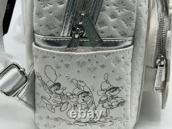 Loungefly WDBK3074 Disney Cinderella Happily Ever After Backpack White New