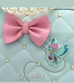 Loungefly x Disney Cinderella 70th Anniversary Pearl Handle Crossbody Bag + Card