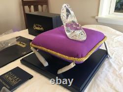 Master Replicas 2004 Walt Disney Cinderella Glass Slipper Limited Edition withCOA