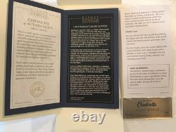 Master Replicas 2004 Walt Disney Cinderella Glass Slipper Limited Edition withCOA