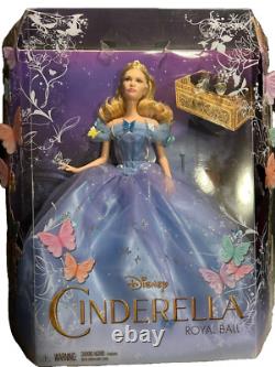 Mattel 12 Disney Cinderella Royal Barbie Doll Live Action Movie BRAND NEW