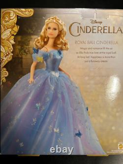 Mattel 12 Disney Cinderella Royal Barbie Doll Live Action Movie BRAND NEW