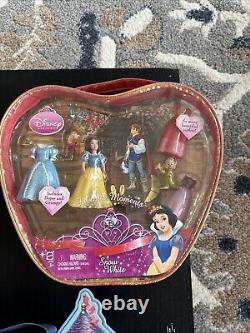 Mattel Disney Princess Favorite Moments Belle Snow White Cinderella Playsets Lot