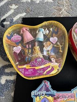 Mattel Disney Princess Favorite Moments Belle Snow White Cinderella Playsets Lot