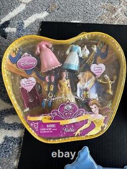 Mattel Disney Princess Favorite Moments Belle Snow White Cinderella Playsets Lot