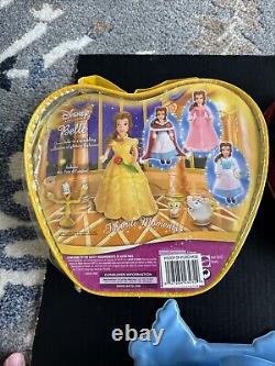 Mattel Disney Princess Favorite Moments Belle Snow White Cinderella Playsets Lot