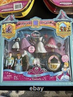 Mattel Disney Princess Favorite Moments Belle Snow White Cinderella Playsets Lot