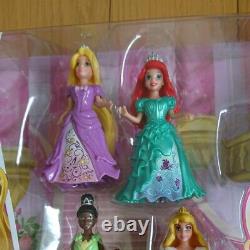 Mattel Disney Princess Magic Clip Aurora Cinderella Belle Ariel Toy Figure NEW