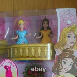 Mattel Disney Princess Magic Clip Aurora Cinderella Belle Ariel Toy Figure NEW