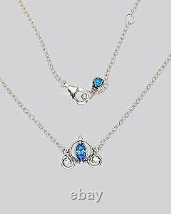 NEW 100% PANDORA 925 Disney Cinderella's Carriage Collier Necklace 393057C01