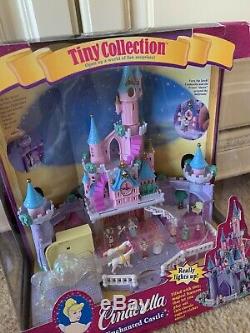 NEW 1995 Disney Tiny Collection Cinderella Enchanted Castle Playset Polly Pocket
