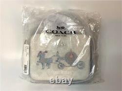 NEW! 2021 DISNEY X COACH Crossbody Signature Canvas Cinderella (NEW AND SEALED)