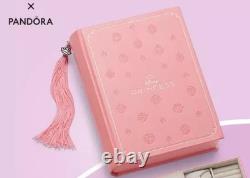 NEW 2026 Disney Parks Pandora Princess Storybook Pink Jewelry Box Book