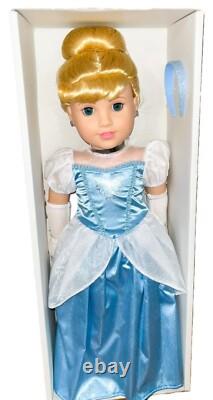 NEW American Girl 2024 Disney Princess Cinderella Doll + Day Dress, NIB