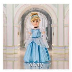 NEW American Girl Disney Princess CINDERELLA 18 DOLL + Gown Glass Slippers BOX
