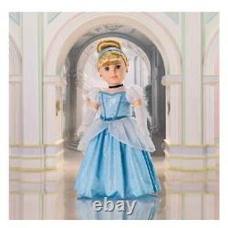 NEW American Girl Disney Princess CINDERELLA 18 DOLL + Gown Glass Slippers NIB