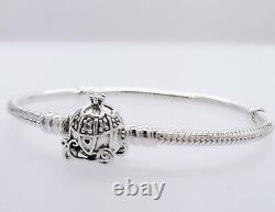 NEW Authentic PANDORA Disney Cinderella Pumpkin Coach Charm Bracelet 599190C01