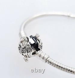 NEW Authentic PANDORA Disney Cinderella Pumpkin Coach Charm Bracelet 599190C01