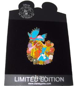 NEW Cinderella Bluebird LE 100 Disney Pin Mice Jaq Suzy Gus Mouse Sew Bird RARE