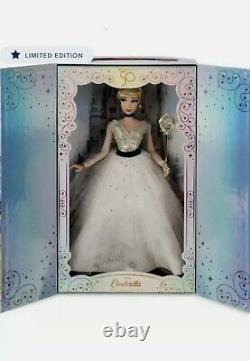 NEW Cinderella Limited Edition Doll 17 Walt Disney World 50th Anniversary