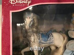 NEW DISNEY CINDERELLA PORCELAIN KEEPSAKE DOLL & HORSE From Brass Key 2003