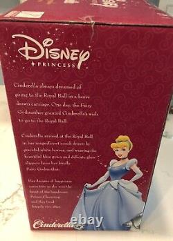 NEW DISNEY CINDERELLA PORCELAIN KEEPSAKE DOLL & HORSE From Brass Key 2003