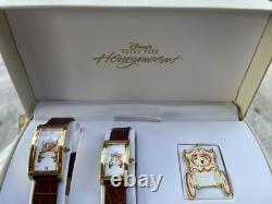 NEW DISNEY FAIRYTALE WEDDING/HONEYMOON His/Hers Watches Pin Cinderella Carriage