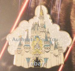 NEW Disney 2015 GenEARation D Event Cinderella Castle Framed Pin Set #20 LE 150