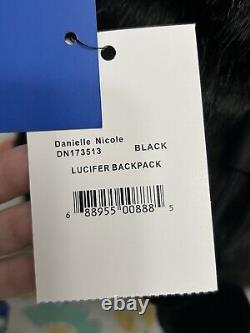 NEW Disney Cinderella Danielle Nicole Lucifer Cat Backpack Faux Fur NWT