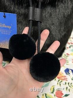 NEW Disney Cinderella Danielle Nicole Lucifer Cat Backpack Faux Fur NWT