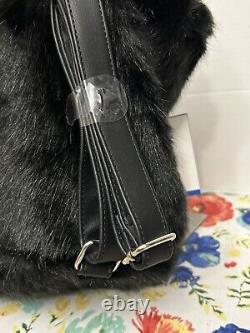 NEW Disney Cinderella Danielle Nicole Lucifer Cat Backpack Faux Fur NWT