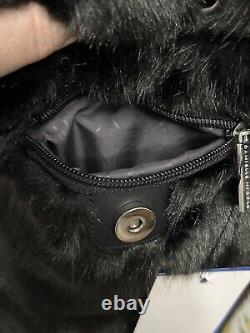 NEW Disney Cinderella Danielle Nicole Lucifer Cat Backpack Faux Fur NWT
