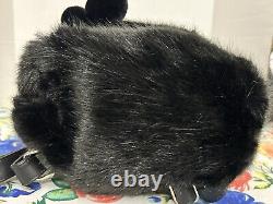 NEW Disney Cinderella Danielle Nicole Lucifer Cat Backpack Faux Fur NWT