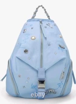 NEW Disney Cinderella Minimalist Studded Mini Backpack AND MATCHING WALLET SET