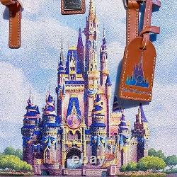 NEW Disney Dooney & Bourke 50th Anniversary Cinderella Castle Tote Bag IN HAND