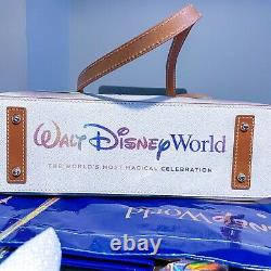 NEW Disney Dooney & Bourke 50th Anniversary Cinderella Castle Tote Bag IN HAND