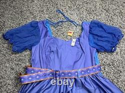 NEW Disney Dress Womens 3X 3XL Blue Cinderella Castle Her Universe Ashley Taylor