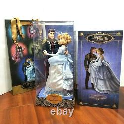NEW Disney Fairytale Designer Collection Cinderella Prince Charming Doll Set LE