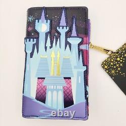 NEW Disney Loungefly Cinderella Castle Mini Backpack & Wallet Set Princess Bag