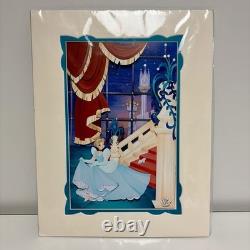NEW Disney Parks Deluxe Print 14x18 Cinderella'Here Comes Midnight' Ryan Riller