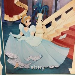 NEW Disney Parks Deluxe Print 14x18 Cinderella'Here Comes Midnight' Ryan Riller