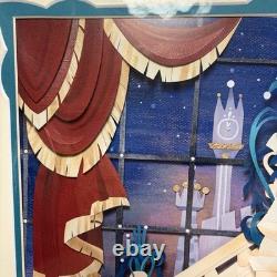 NEW Disney Parks Deluxe Print 14x18 Cinderella'Here Comes Midnight' Ryan Riller
